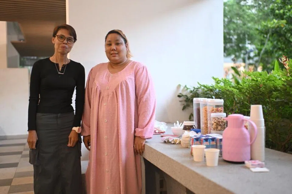 Lydia Susiyanti Sukarbi and her breakfast club