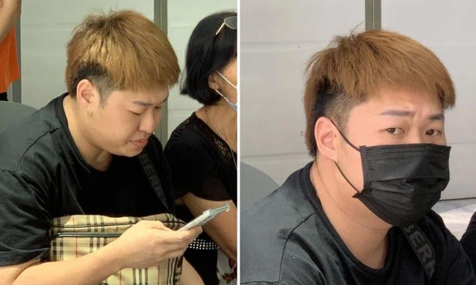 Ng Long Hock, 30, was sentenced to five years’ jail and three strokes of the cane on one charge of sexual assault by penetration without consent. Photos: The Straits Times