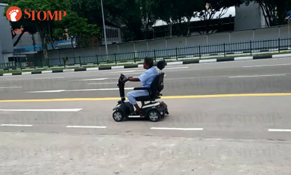 Hospital patient rides PMA along Eu Tong Sen Street | STOMP