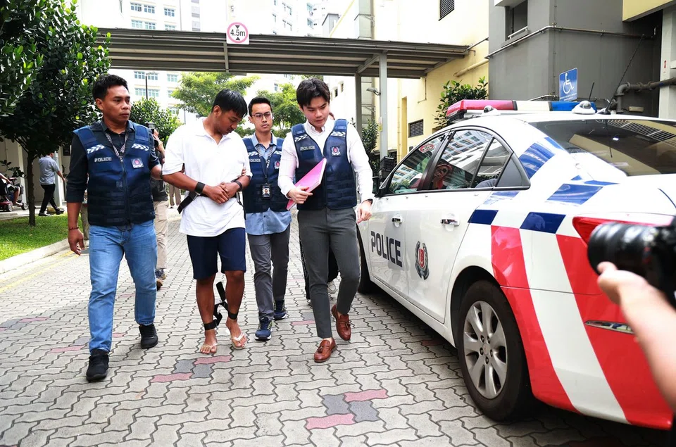 Muhammad Izz Iryan Mod Ali was allegedly found with $20,300 that were benefits of criminal conduct.