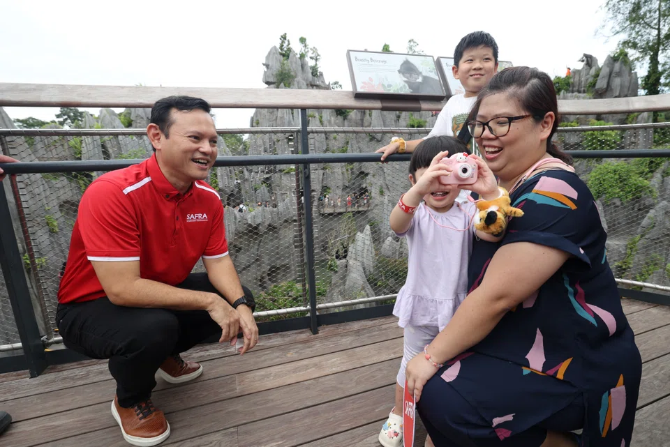 This was announced by Senior Minister of State for Defence and president of Safra Zaqy Mohamad (left) on March 16 at the Safra Family Day Out held at Rainforest Wild Asia.