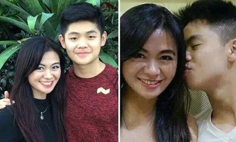 Think this guy's 'GF' is super chio? Well, that's his mum!