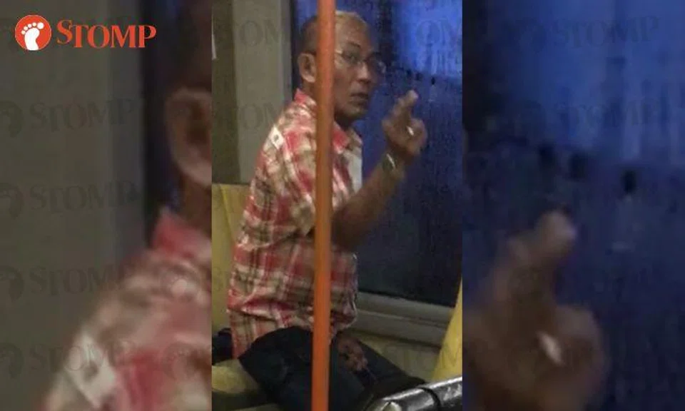 Man pees on bus, wants to smack commuter's face for taking video