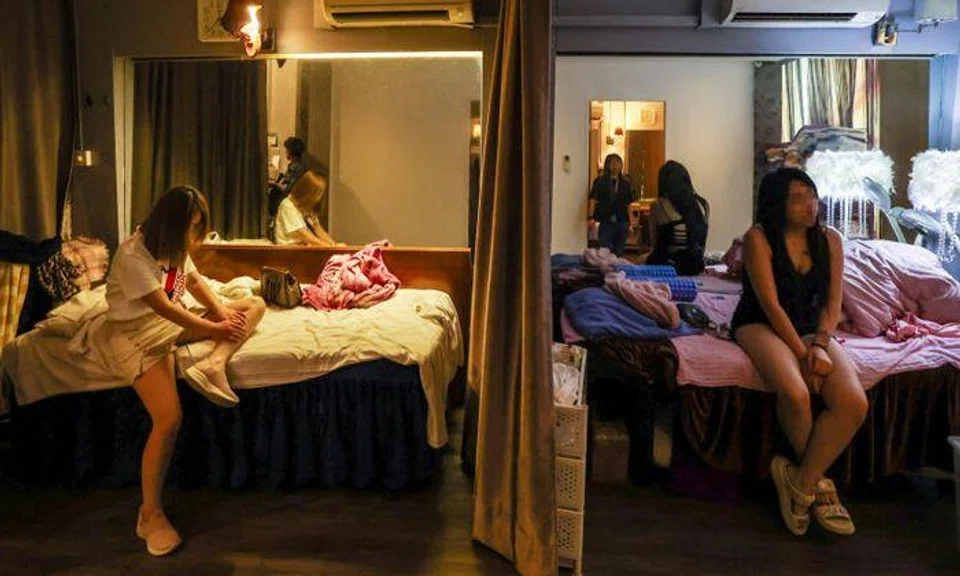 4 women nabbed for suspected prostitution at Holland V spa with concealed attic