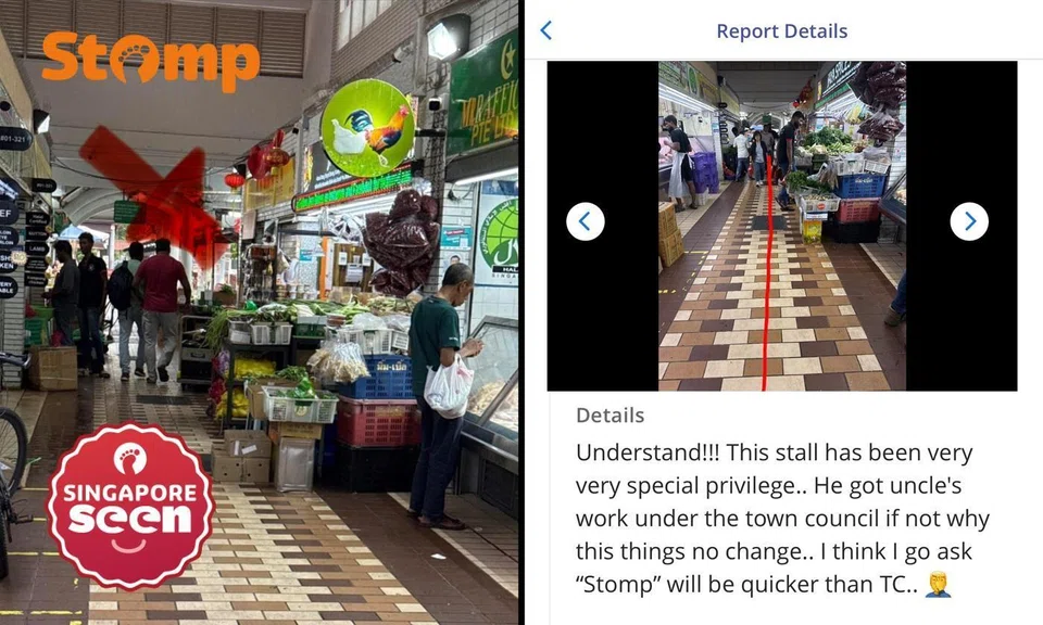 yishun wet market clutter