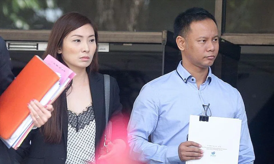 Linda Seah Lei Sie (left) faces six charges while her husband Lim Toon Heng (right) faces one assault charge ST PHOTO: ONG WEE JIN