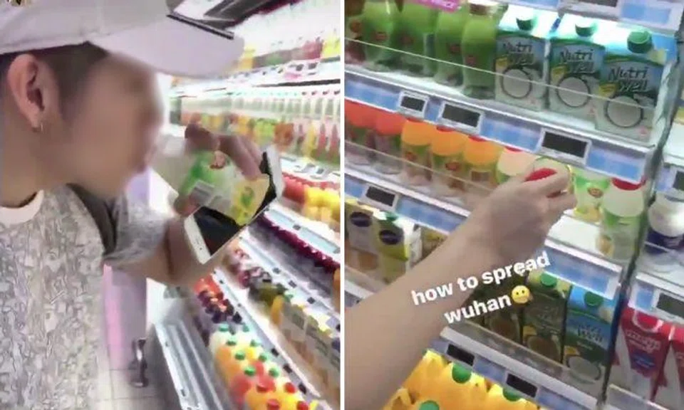 FairPrice urges public not to circulate video of youth 'sampling' drinks and putting them back on shelf