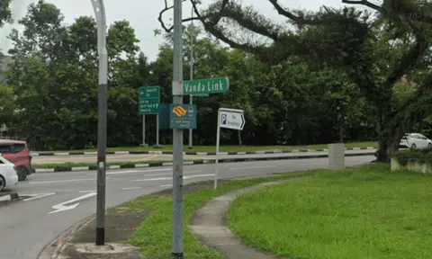 The sexual acts took place on April 18, 2022, at a secluded open space in the vicinity of Vanda Link, near Sixth Avenue MRT station.