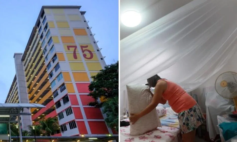 Woman called cops after water dripped on her face at 2am, now sleeps under makeshift tent in bedroom