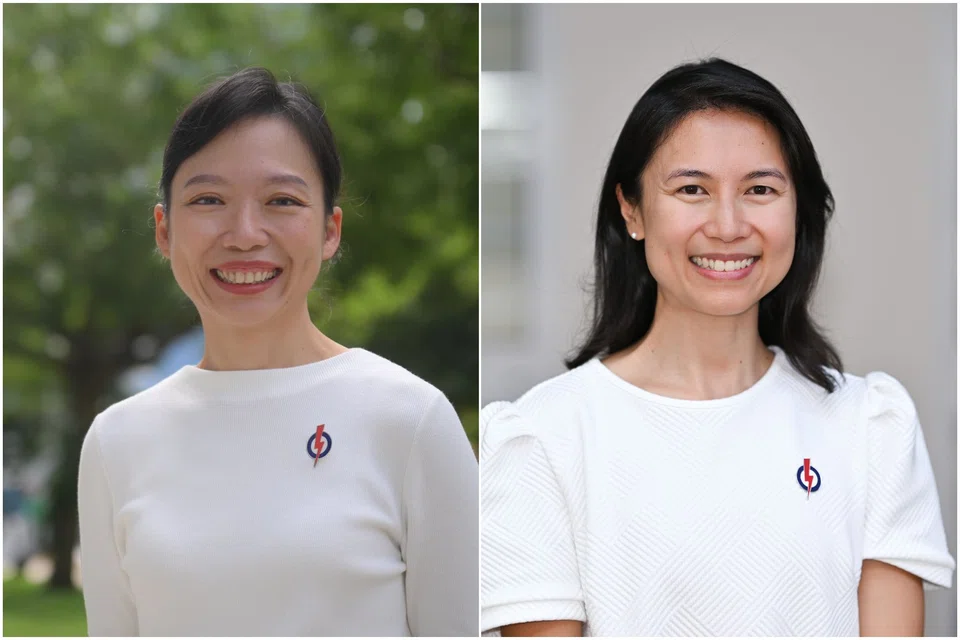 Ms Jasmin Lau (left) and Ms Goh Hanyan are among the new female MPs tipped for office.