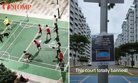Stomper calls for more HDB estates to restrict or ban pickleball