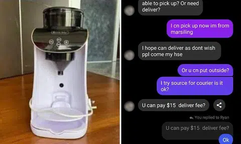 Facebook user blocks single mum of five after she pays him $15 delivery fee for milk dispenser