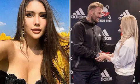 Jade Rasif praises David Beckham on Instagram after seeing him help clear up after event