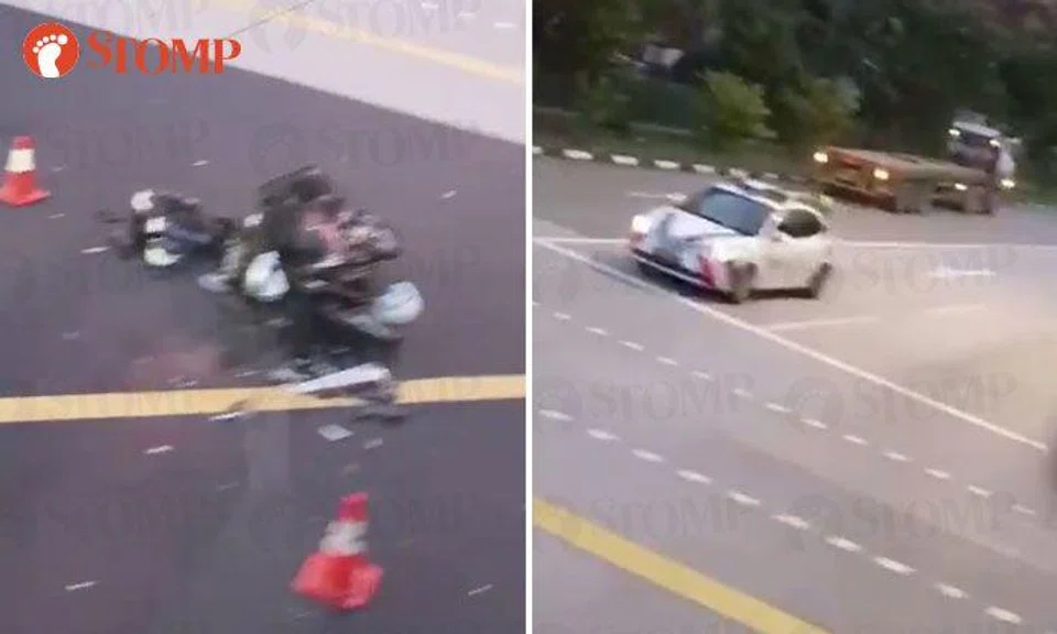 68-year-old motorcyclist dies after accident with truck at Penjuru Road