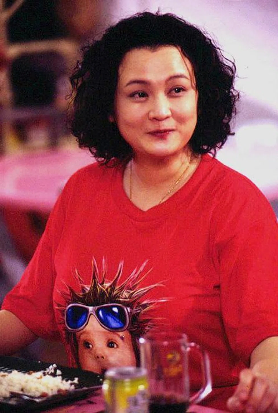 Actress Chen Liping played Mo Wanwan, a nasi lemak seller, in the drama series Holland V (2003). PHOTO: MEDIACORP