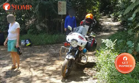 Stomper commends SCDF officer who rode down Lornie Trail to come to aid of man who collapsed
