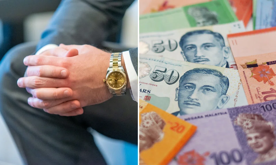 A Malaysian lawyer visiting Singapore was struck by the number of luxury accessories he saw people wearing. 