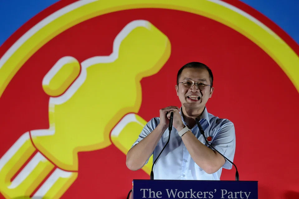 Financial analyst Louis Chua delivered his entire speech in the dialect, in the tradition of WP veteran Low Thia Khiang.