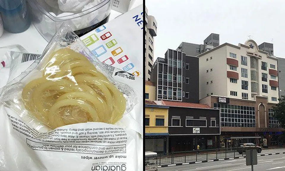 A massage parlour along Balestier Road has allegedly been providing illegal sexual services. PHOTO: SHIN MIN DAILY NEWS