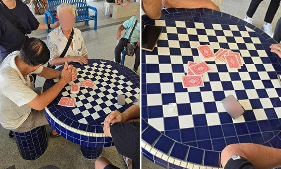 Men illegally gambling at Aljunied Crescent