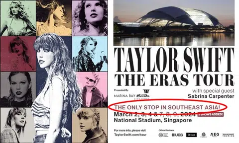 Look what Taylor Swift made S'pore do: Govt said to have offered promotor up to $4 million per show