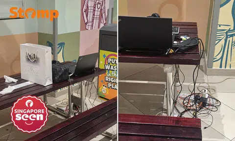Our Tampines Hub, table reservation, OTH visitor complaints