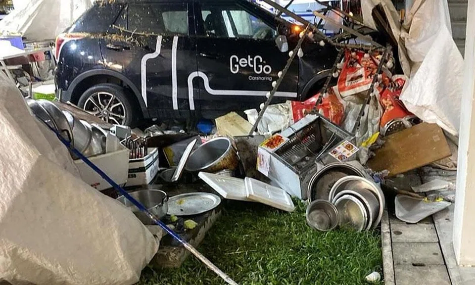 woman killed in accident involving getgo car at geylang