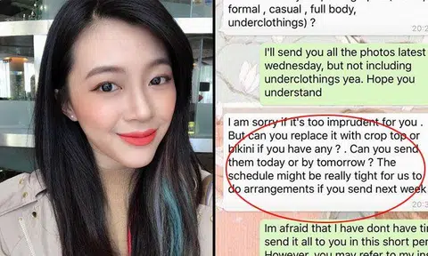 Pretty young Malaysian woman almost tricked by pervert into sending photos of herself in underwear
