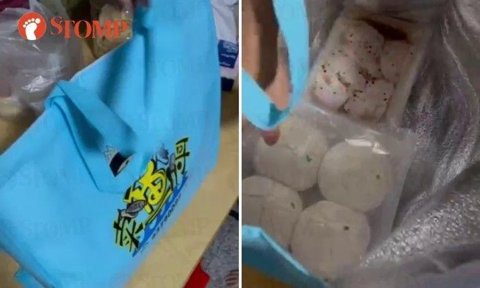 "We decided to take a video while opening the cooler bag, should anything happen. And I am glad we did," said the Stomper.