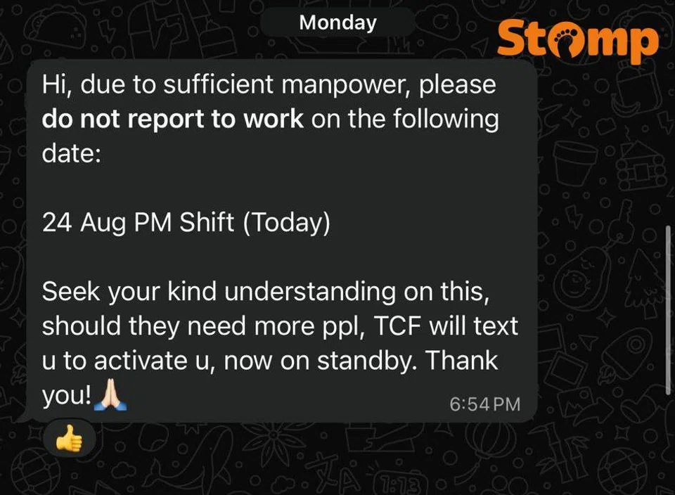 Changi nurses’ shifts allegedly cancelled last-minute