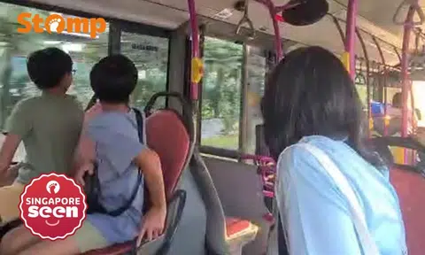 Doors left open while bus is on the move in Marine Terrace, SBS Transit investigating