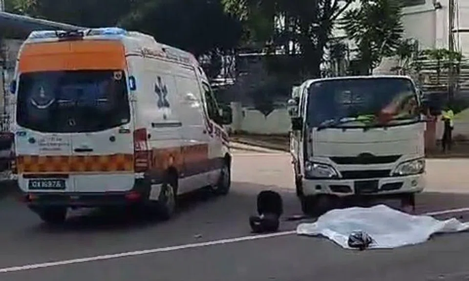 25-year-old motorcyclist killed in Tuas accident with lorry, man arrested for careless driving