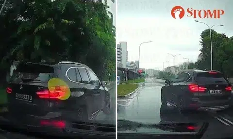 Stomper Eddy shared dashcam footage of the incident.