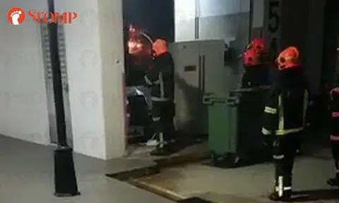 Fire breaks out at rubbish chute of Choa Chu Kang block