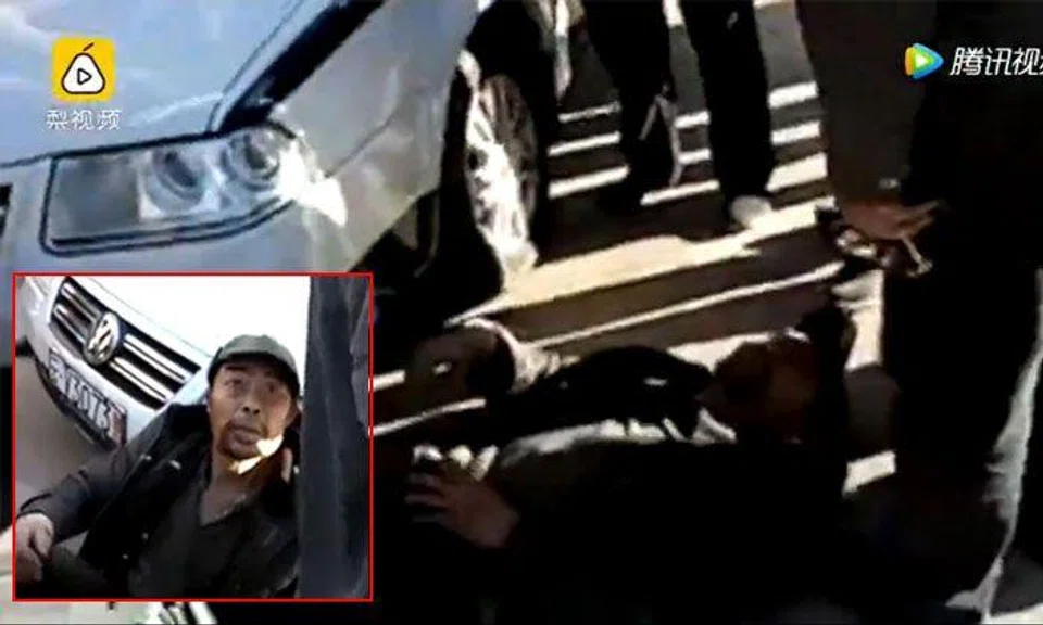 Wah this guy next level: Audacious Chinese uncle asks for $4,000 after being 'hit' by parked police car