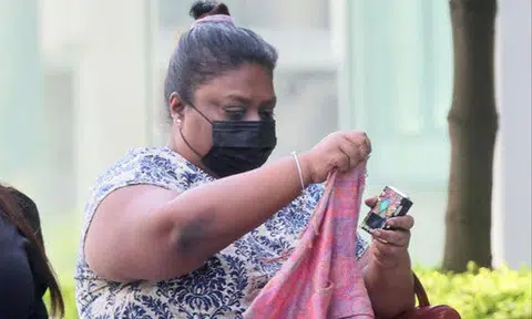 Lynne Charlotte James cheated her boss in 2,253 instances from 2008 to 2017, and he now lives in a rented home with his wife after depleting his life savings. ST PHOTO: KELVIN CHNG