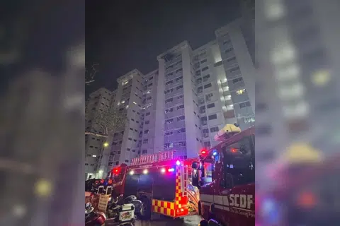 Worker rescued from 30m crane at Loyang construction site after falling ill