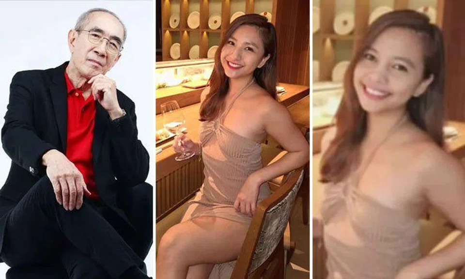One of the doctored photos (right) was believed to be taken from Vanessa Ho’s Instagram post at a Japanese restaurant.PHOTOS: LAUR3NCEPANG/INSTAGRAM, VANESZS.H/INSTAGRAM, RAFFYTULFOINACTION/TIKTOK