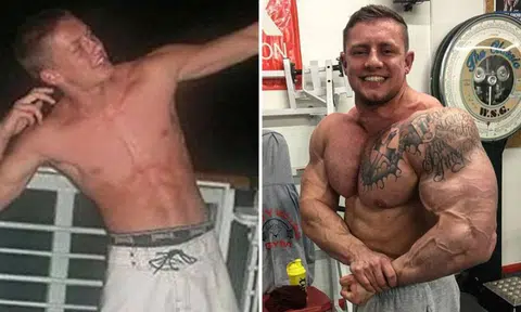 Never say never: Skinny banker transforms into 'The Hulk'