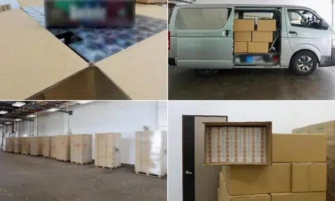 Singapore Customs seizes over 17,000 cartons of contraband cigarettes, biggest haul in 2025