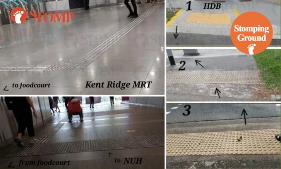 What are they for? Stubs on MRT station floor make life difficult for wheelchair users, seniors: Stomper