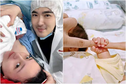 TV host Lee Teng and wife welcome baby boy after 2020 miscarriage