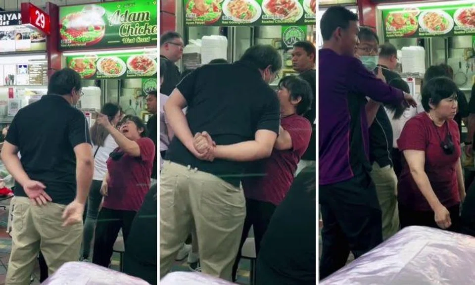 One TikTok user, who goes by Mr Tersmell, filmed a heated argument between a customer and two hawkers at Ayer Rajah Food Centre recently.
