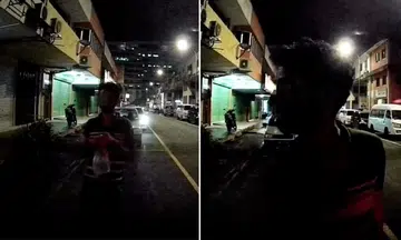stranger opens car boot, Malaysia car incident, woman car safety