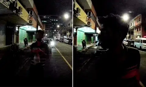 stranger opens car boot, Malaysia car incident, woman car safety