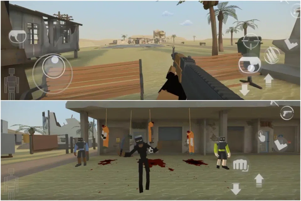 The boy also simulated executions by shooting prisoners in-game or beheading them with knives, noted ISD. PHOTOS: ISD