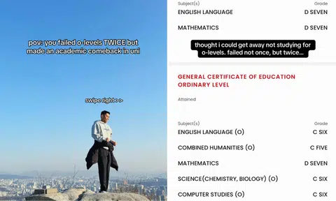 Man who failed O-levels twice graduates from NUS with honours: 'Learnt my lesson, hustled and graduated'