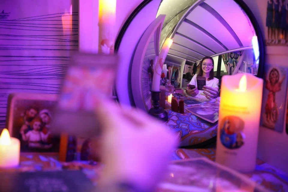 Ms Shelley says that her favourite part of her new space is her prayer corner.