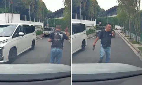 PHV driver hurt after blocking another at Gallop Road, both investigated for intentional harassment