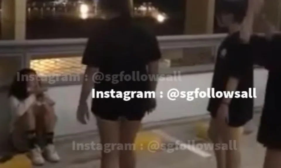 The three 15-year-old girls who brutally assaulted another girl in a Sengkang multi-storey carpark on Tuesday night (Aug 16) have been arrested for wrongful confinement.
